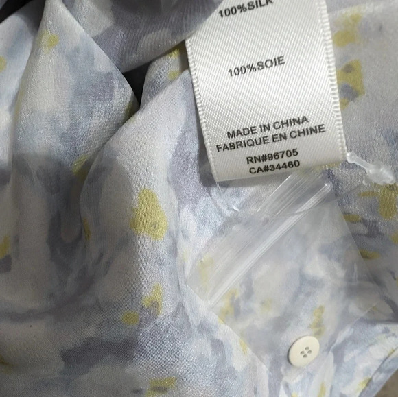 Moving Sale! 💘 Rebecca Taylor Silk Floral Popover Blouse - Picture 7 of 7